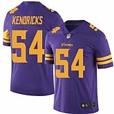 Nike Men & Women & Youth Vikings 54 Eric Kendricks Purple Color Rush Limited Jersey,baseball caps,new era cap wholesale,wholesale hats